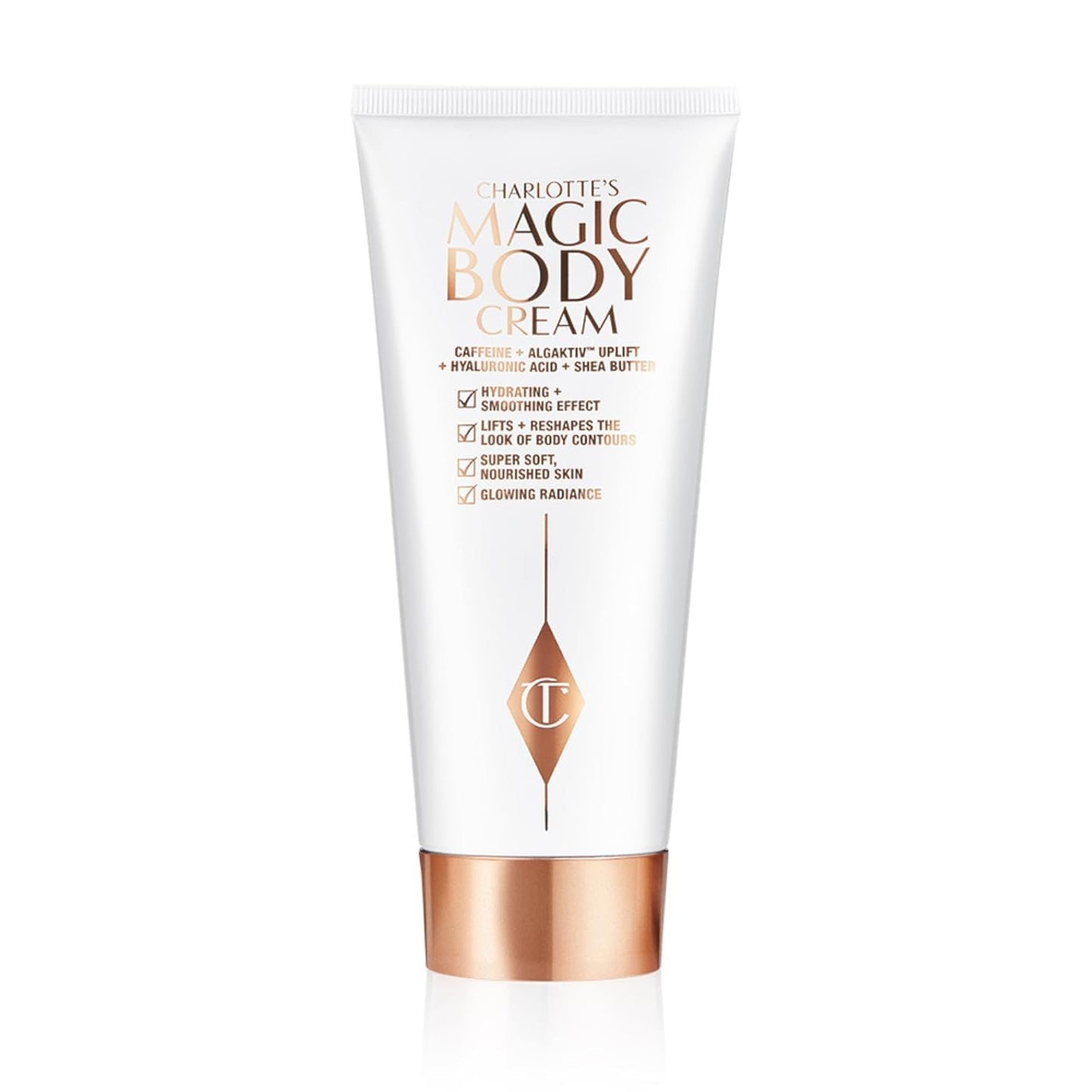 Charlotte Tilbury Magic Body Cream - Skin Tightening Cream for Body Enriched with Caffeine, Hyaluronic Acid & Shea Butter - Nourishes, Smooths & Hydrates Skin