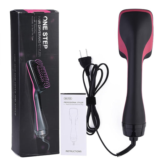 2 in 1 Multifunctional Anion Hair Dryer Brush Comb Styler Hairdressing Tool