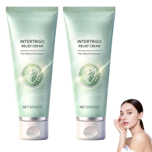 2PCS Intertrigo Cream – Skin Fold Care & Chafing Support Cream, Supports Skin Comfort, Fast-Drying Non-Greasy Formula for Daily Use