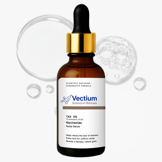 Tranexamic acid serum 5% TXA & Niacinamide Facial Serum - Helps Brightens Skin, Evens Tone & Boosts Radiance, Lightweight Daily Serum, All Skin Types, 1 Fl Oz