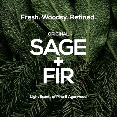 MARLOWE. No. 102 Body Scrub Soap 7 oz, Exfoliating Soap Bar with Shea Butter, Olive Oil & Green Tea Extracts, Cleanses, Smooths & Revitalizes Skin, Original Sage & Fir Scent