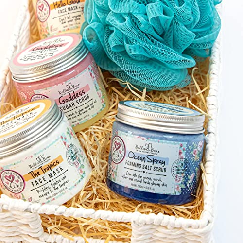 Bella & Bear Ocean Spray Scrub, No Sulphates, Parabens, No Harmful Chemicals, Cruelty-Free, Vegan-Friendly, Exfoliating, 6.7oz