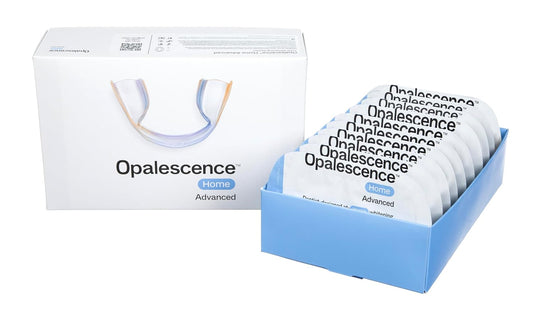 Opalescence GO Home Advanced Teeth Whitening Trays 15% (10 Treatments) Hydrogen Peroxide PF Whitening Prefilled Kit - Developed by Leaders in Professional Whitening 5822-T