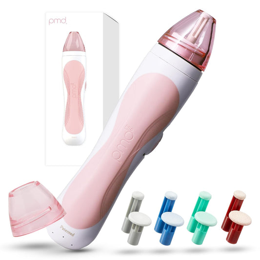 PMD Beauty Personal Microderm Pro - At-Home Use, Facial Exfoliator Tool, Microdermabrasion Machine Kit for Face and Body Skincare