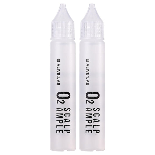 ALIVELAB O2 Scalp Ampoule – Leave-in Anti-Dandruff, Anti-Itch Scalp Care Serum – Soothing & Hydrating Formula for Dry, Flaky Scalp – Promotes Healthy Hair & Reduces Irritation – (2 x 0.85 fl oz)