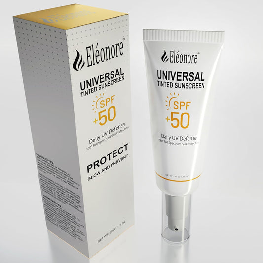 Face Sunscreen For Women - Tinted Sunscreen for face - Face Moisturizer With SPF 50 -Travel Toiletries. 50 ml