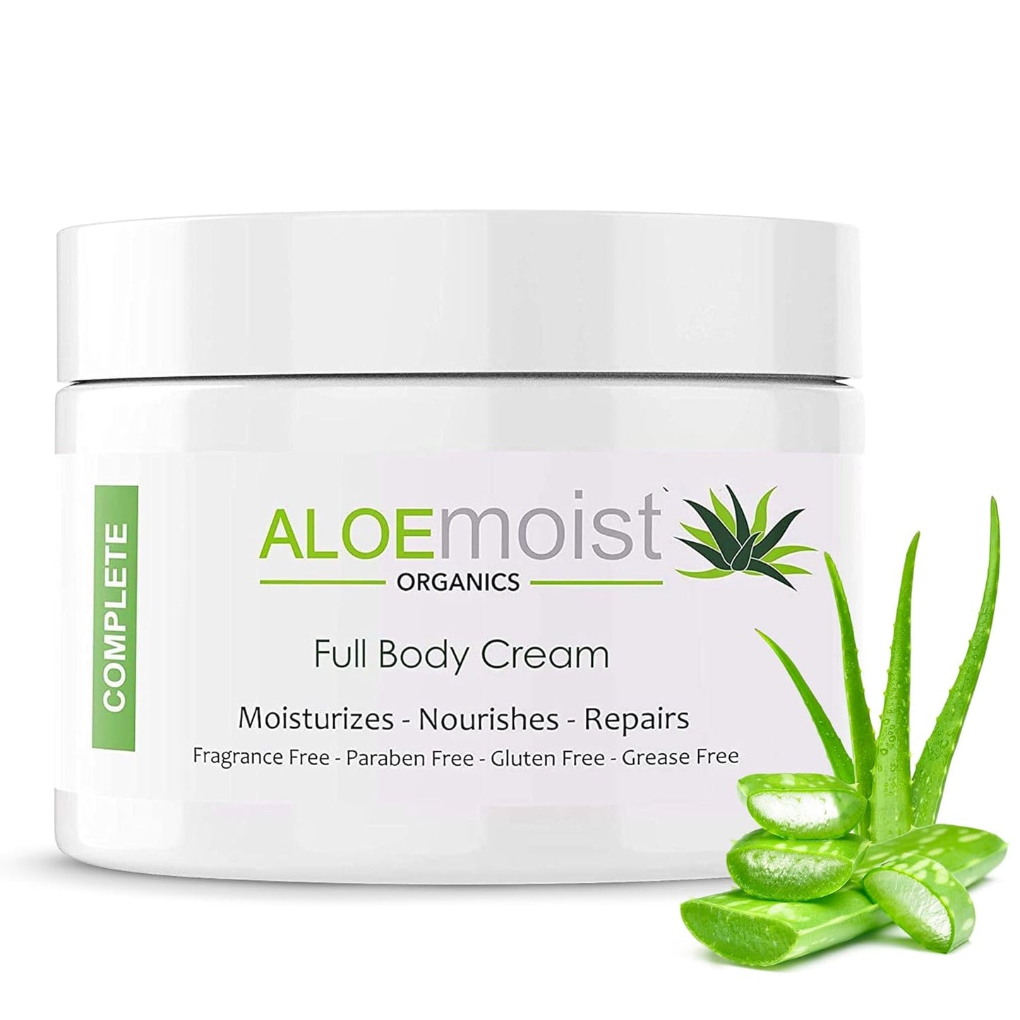 Organic Aloe Vera Face Cream & Body Moisturizing Cream, Natural Aloe Vera Lotion with Vitamin E Oil, Vitamin C, Retinol Cream, Shea Butter – Anti Aging Face Moisturizer for Women, Dry Skin (8 oz)