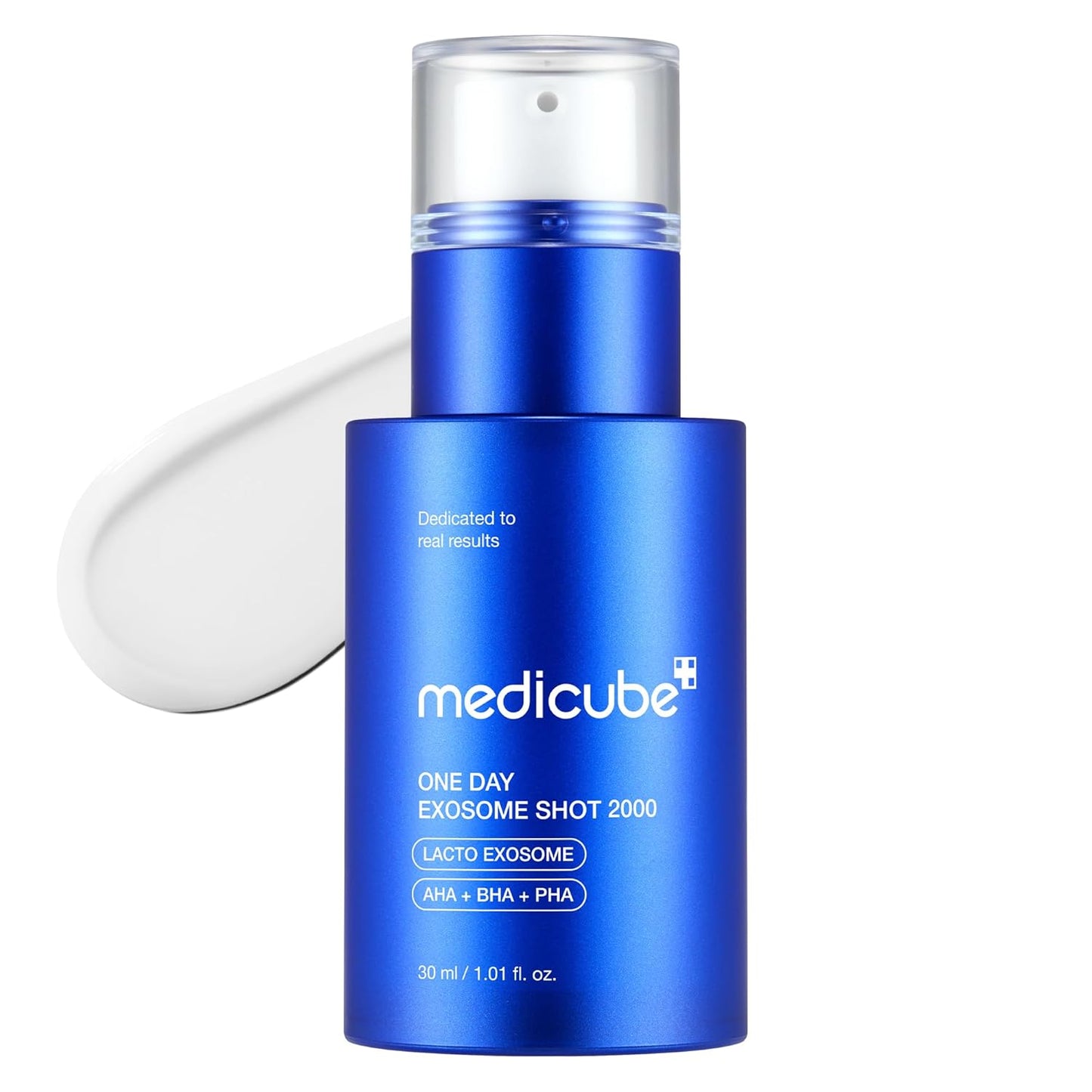 medicube Zero Exosome Shot 2,000 PPM Spicule Facial Serum | Liquid Skin Booster Serum | Exosome, AHA+BHA+PHA | Pore Care, Dead Skin Cells, Skin Texture | Korean Skin Care 1.01 fl.oz