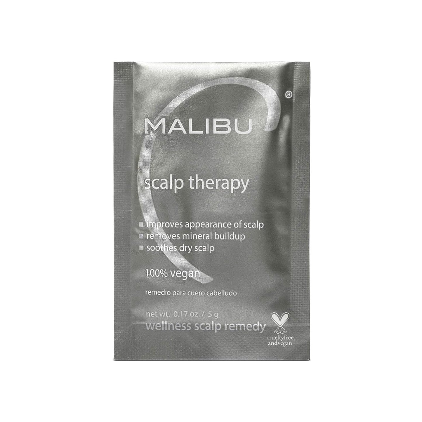 Malibu C Scalp Therapy Wellness Remedy – Dry Scalp Treatment to Soothe and Moisturize Dry Skin with Vitamin C and Zinc Gluconate – Restores Manageability