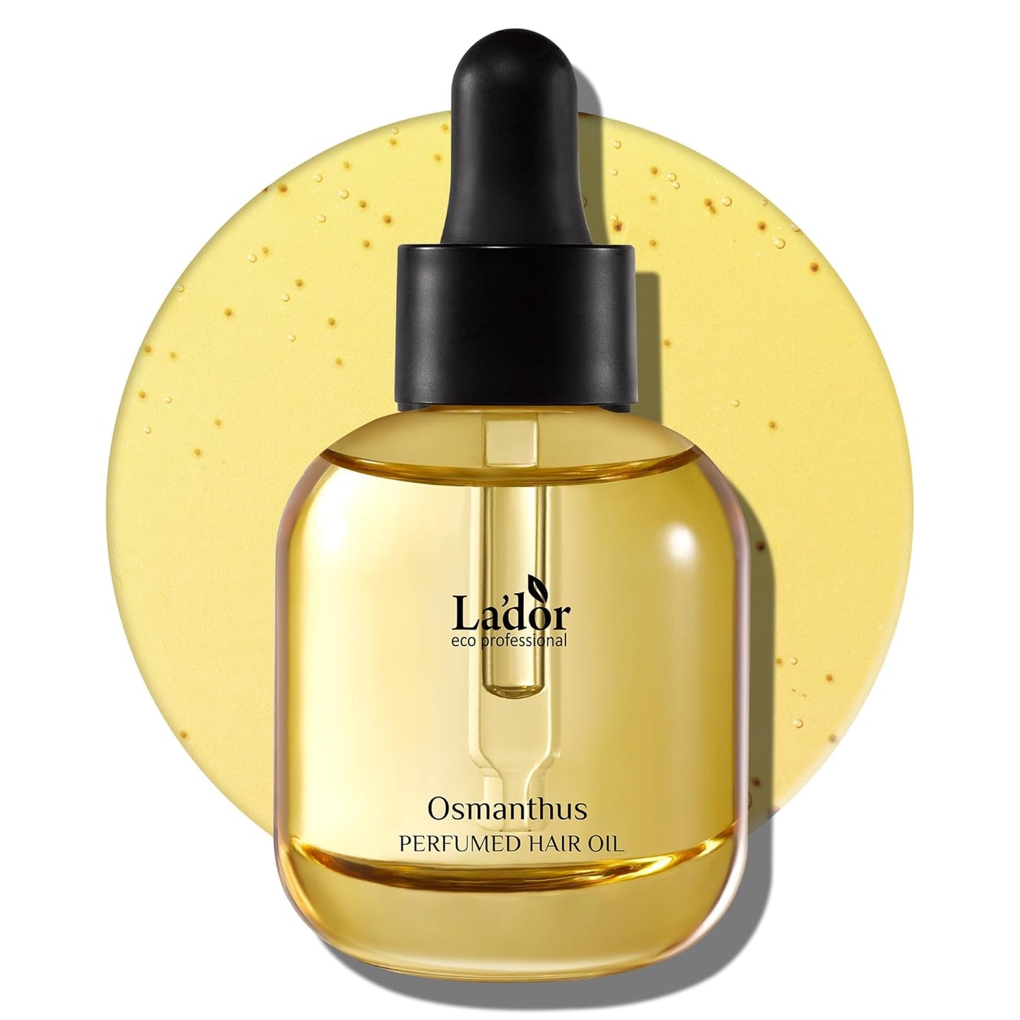 LADOR Hair Perfume Oil for Dry Damaged Hair - Anti Frizz Nourishing Fragrance Gloss Oil Serum Leave-In Conditioner Hold Curls & Waves No Sulfate Paraben 1 Fl Oz 03 Osmanthus Korean Haircare