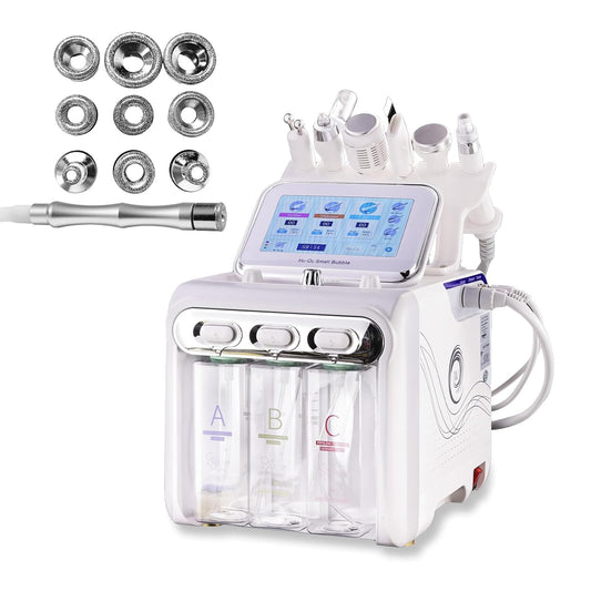 Hydrogen Oxygen 7 in1 Diamond Microdermabrasion Machine，Facial Peeling Skin Care for Salon Personal Home Use