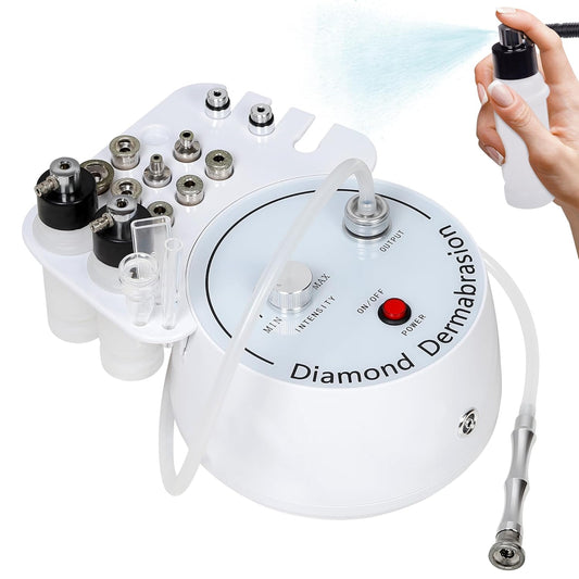 Kendal Microdermabrasion Machine Professional, 3 in 1 Diamond Dermabrasion Machine, Facial Beauty Equipment for Dermabrasion, Vacuum Blackhead Removal & Spray Moisturisation, Esthetician Supplies.
