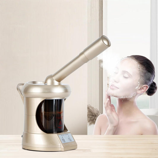 Professional Facial Steamer,Portable Type, high Water Mist Density, Face Steamer for Facial Deep Cleaning, Steamer for Facial for Personal Care or Spa, Moisturizing and Hydrating.