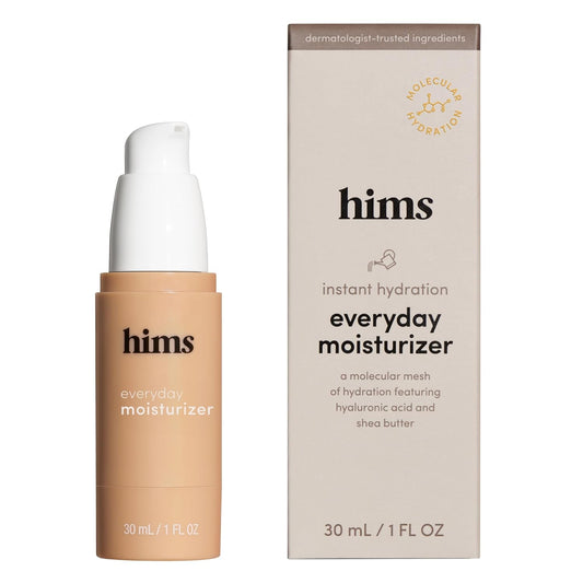 hims Everyday Moisturizer - Hydrating & Non-Greasy Face Cream - Morning Moisturizer for Healthy Skin - For Every Skin Type - Vegan & Paraben-Free - 1 Fl Oz