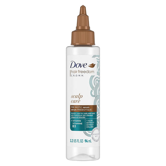 Dove Amplified Textures Leave-on Treatment: Hydrating Scalp Tonic and Moisturizing Hair Treatment for Dry Scalp, 3.2 oz
