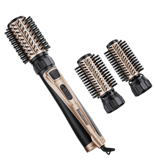 Beautimeter Hair Dryer Brush, Spinning Blow Dryer Brush for Smooth Blowouts, 3-in-1 Rotating Hot Air Brush Styler for Various Hair Styles