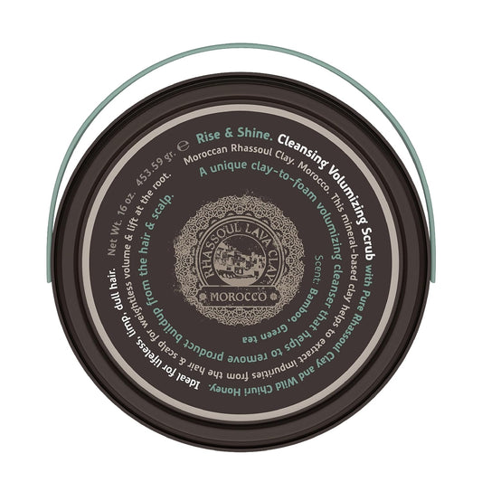 Tweak’d by Nature - Rise & Shine Cleansing Volumizing Hair Scrub for Scalp Treatment, Exfoliating Scrub for Fine Hair, Nourishing Scalp Care for Instant Shine, Sulfate Free, Paraben Free (16 ounces)